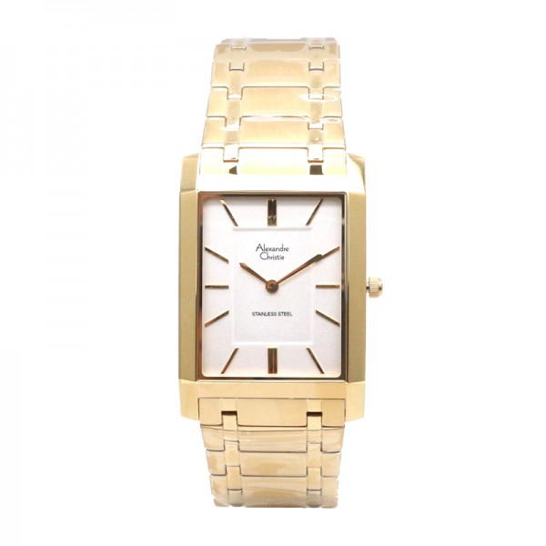 Alexandre Christie AC 8606 Gold White Man MHBGPSL Alexandre Christie AC 8606 Gold White Man MHBGPSL